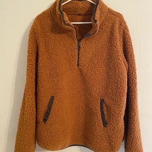 Teddy Quarter Zip Pullover